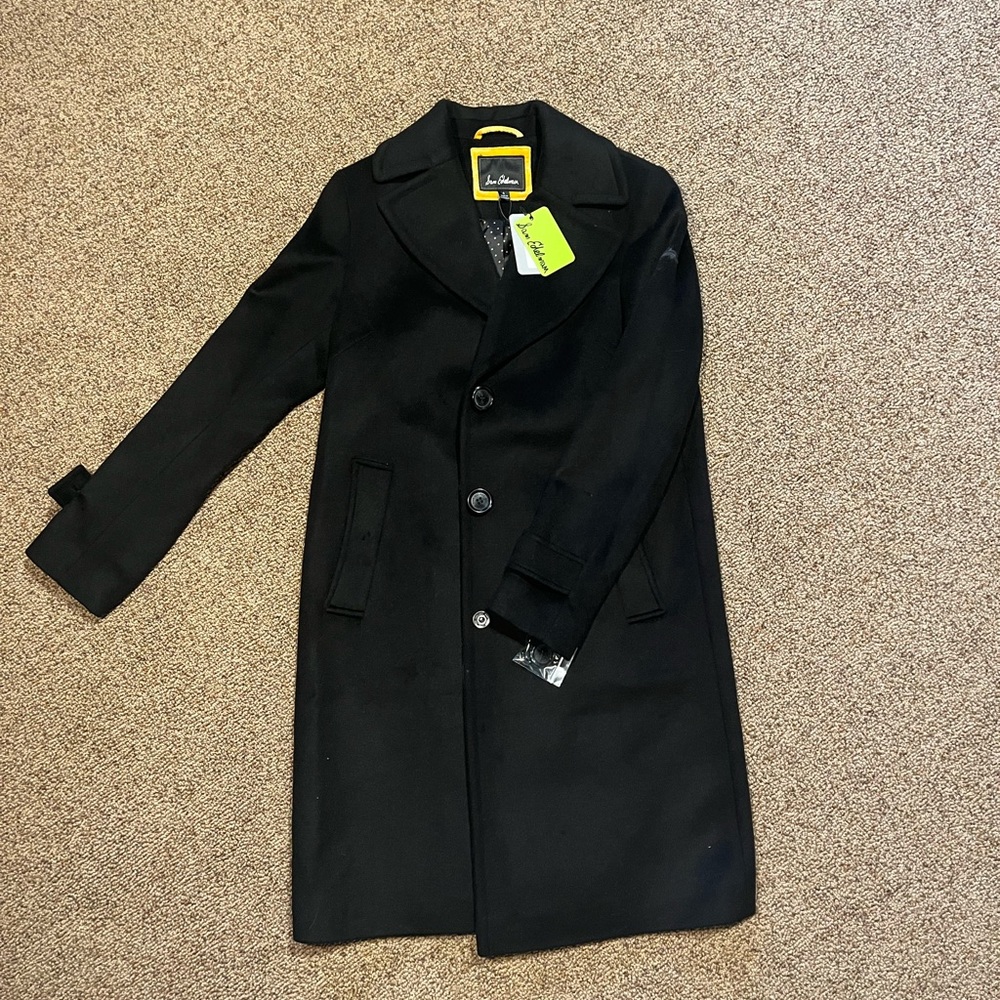 Timeless long black Sam Edelman coat